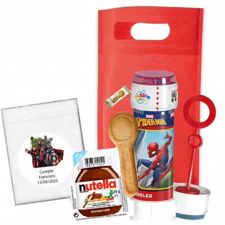 Pompero e Nutella para Aniversários de Crianças
