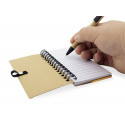 Caderno personalizado com adesivo de 5cm pikachu