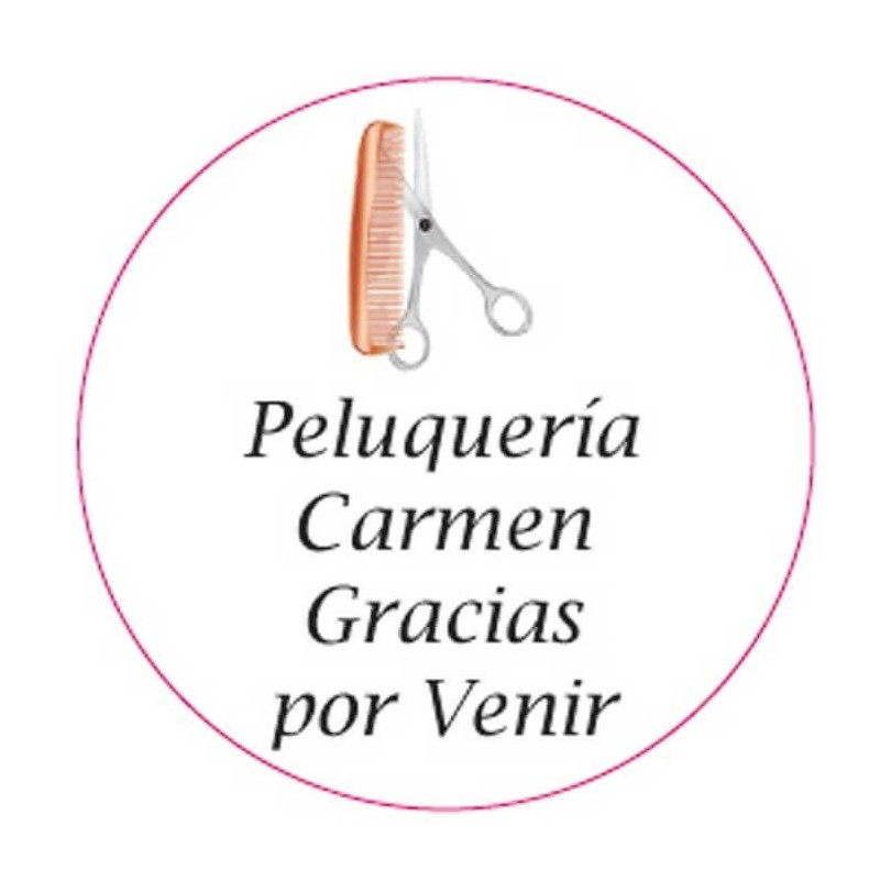 Adesivo para empresa 5cm personalizado