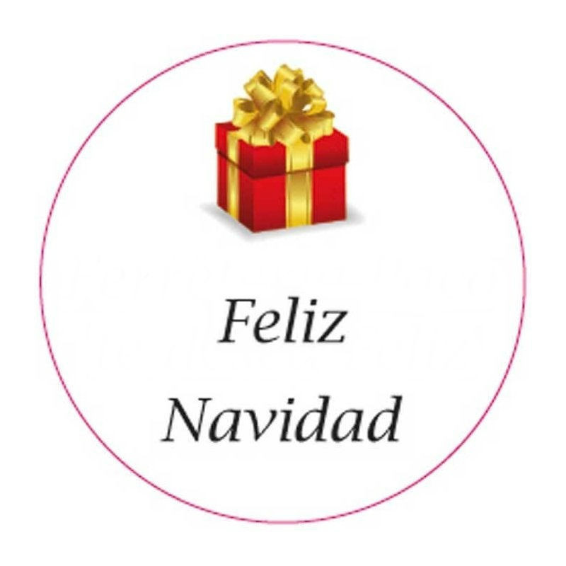 Adesivo para natal e eventos 5cm