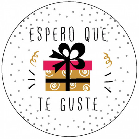 Adesivo com design elegante 5cm