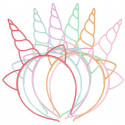 Diadema unicórnio para festas e celebrações