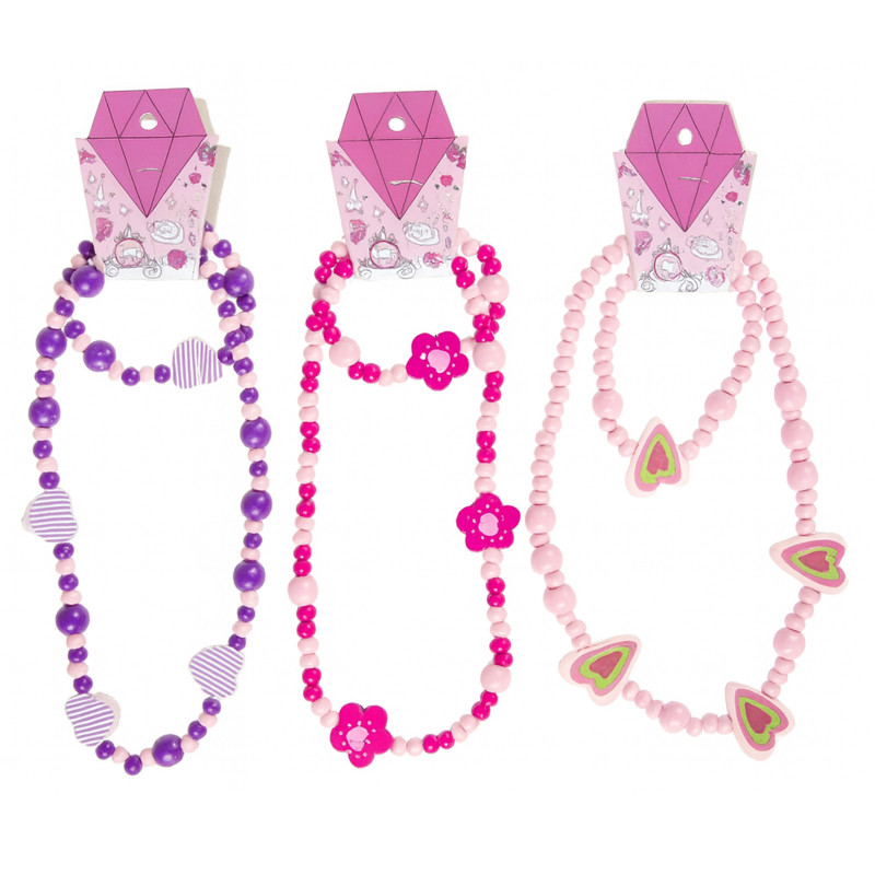 Colar e pulseira para meninas