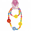 Presentes para meninas colar e pulseira elástica infantil