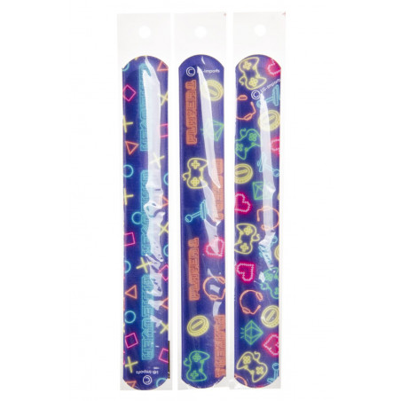 Pulseira slap gamer para convidados