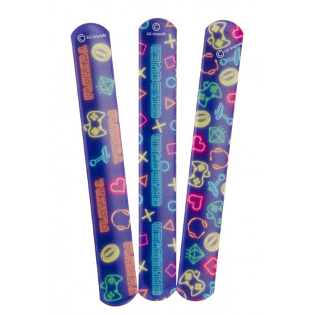 Pulseira slap gamer para convidados