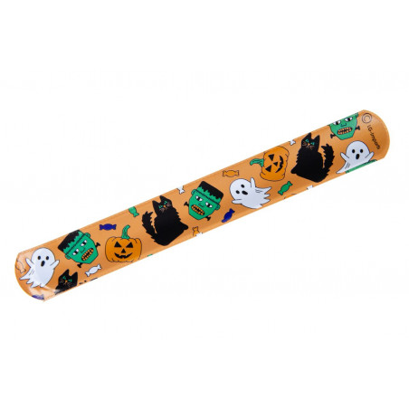 Pulseira slap halloween para detalhes de festa