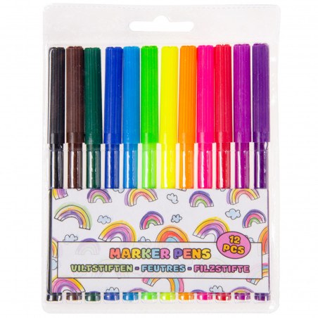 Marcadores de cores práticos e criativos para detalhes