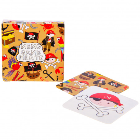 Jogo Memória de Piratas
