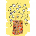 Bolsa de Papel com Desenhos de Piratas