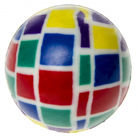 Bola saltitante de borracha