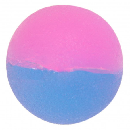 Bola saltitante multicolorida