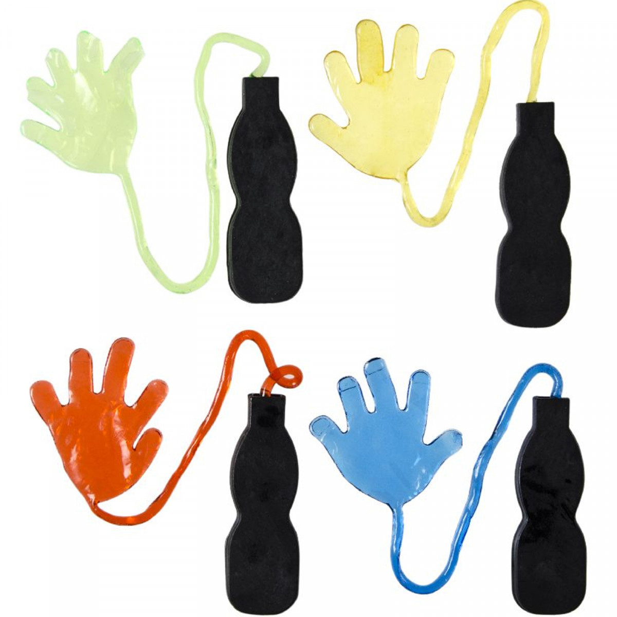 Mão pegajosa de brinquedo