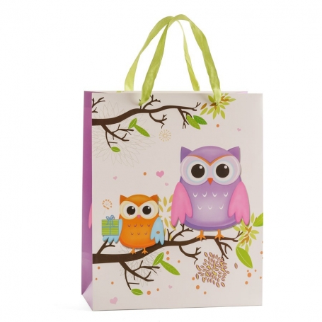 Bolsa de corujas grande