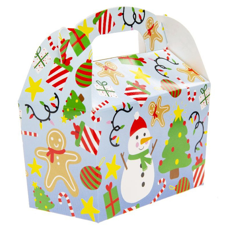 Caixa com Decoração de Natal