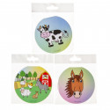 Bolsa com Presentes Infantis e Cone de Doces com Adesivo Disney