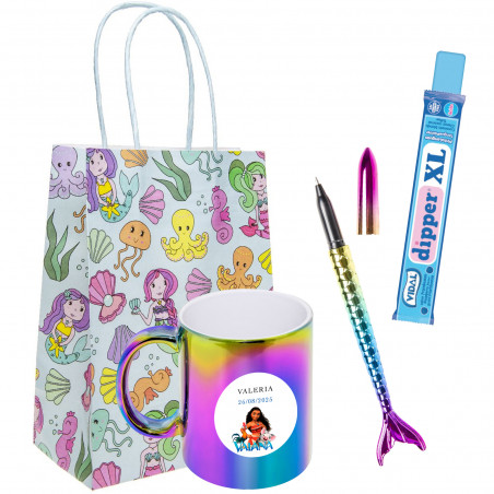 Vaiana Pacote de Presentes Infantis Caneca, Caneta e Doce
