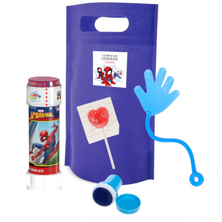 Spidey e sua Super Equipe Bolsa Piñata com Presentes para Crianças