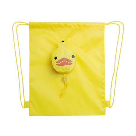 Pocoyo detalhe infantil com mochila de pato