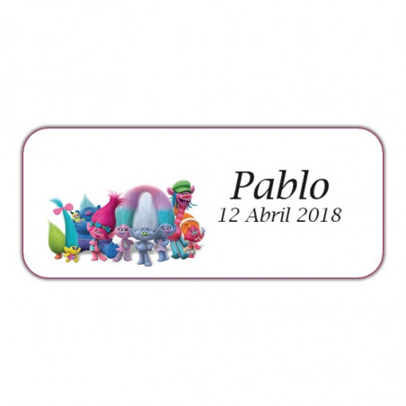 Trolls detalhes aniversários e eventos para crianças mochila com presentes