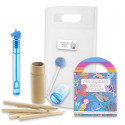 Frozen presente infantil livro para colorir com adesivos pompero e chupa chups