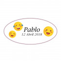 Emojis detalhe infantil para celebrações e aniversários