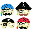 Bluey e bingo detalhe infantil com temática pirata