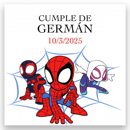 Spidey e sua super equipe de docinhos e brinquedo para piñatas
