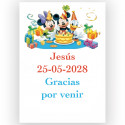 Disney, adesivo personalizado 5x7cm