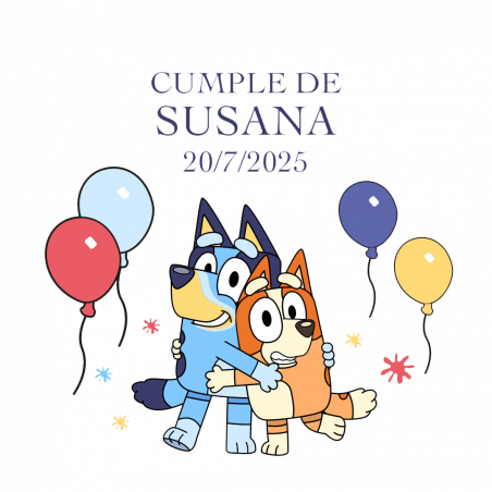 Bluey e Bingo Lembranças Infantis Aniversários e Eventos