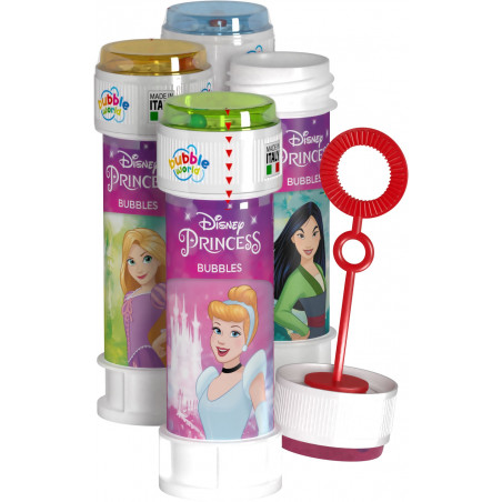 Princesas Disney presente infantil com varinha mágica, bolha de sabão e anel