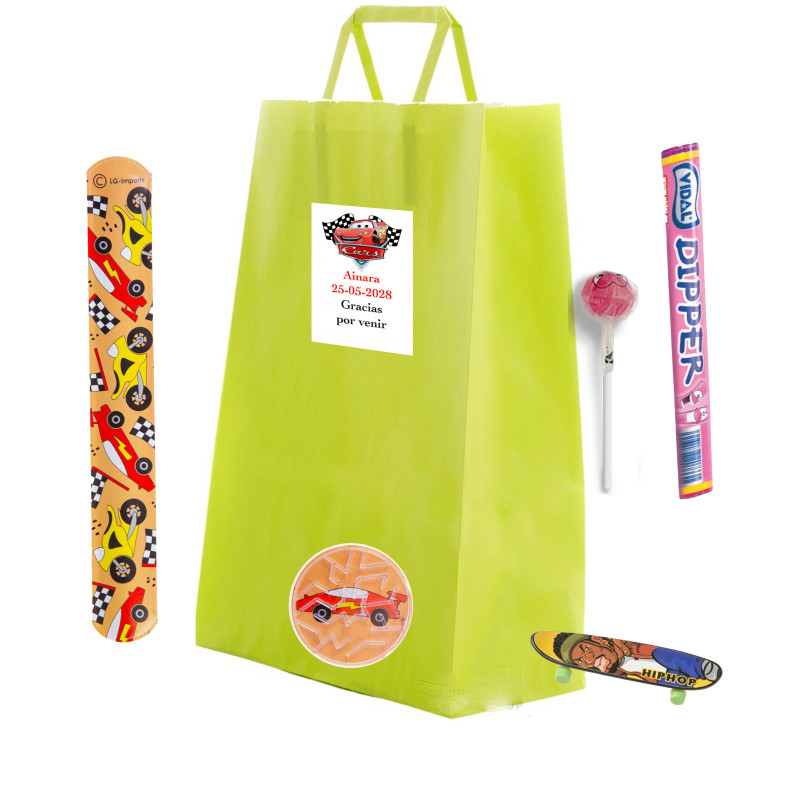 Cars bolsa de presentes piñata infantil