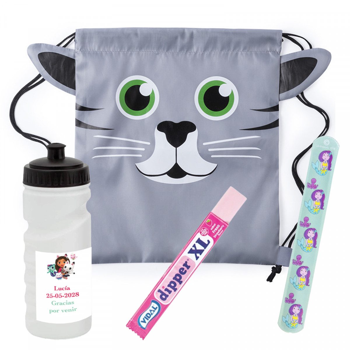 Gabby Gato presentes originais crianças personalizados para eventos