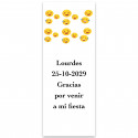 Emojis adesivo personalizado em vertical editável 13x5cm