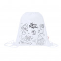 Mochila de Natal infantil para colorir