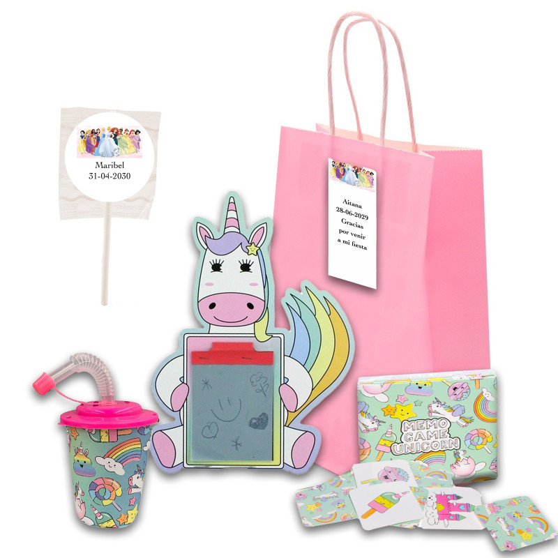 Princesas pack temático para detalhes em festas infantis