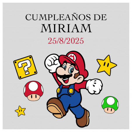 Mario bros caixa surpresa com nocilla e biscoito mais jogos de entretenimento