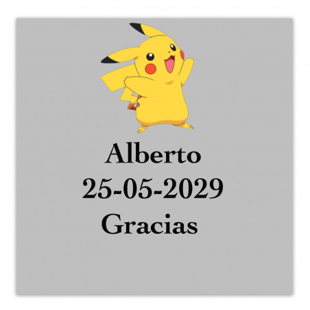Caixa de pokemon com brindes para festas infantis