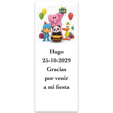 Pocoyó, bolsa personalizada com brinquedos para se divertir