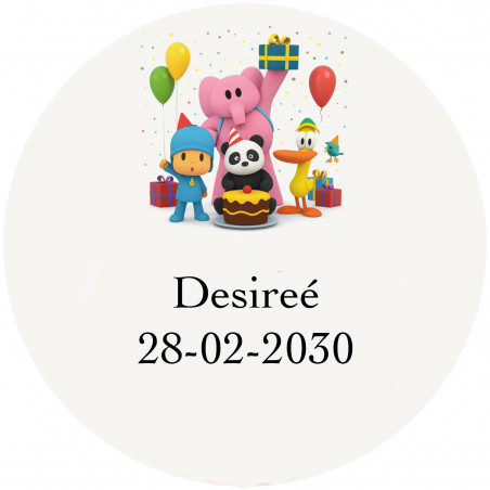 Pocoyó, bolsa personalizada com brinquedos para se divertir