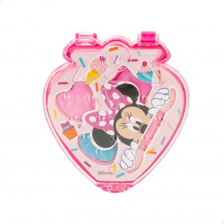 Disney, bolsa Minnie com set de maquiagem e detalhes de menina