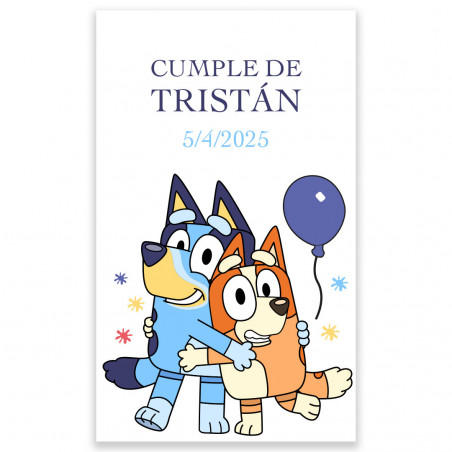 Bluey e Bingo pacote temático divertidíssimo para celebrações infantis