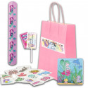 Princesas, bolsa piñata com detalhes infantis divertidos