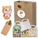 Winnie the pooh detalhe educativo infantil com atividades para colorir e brincar