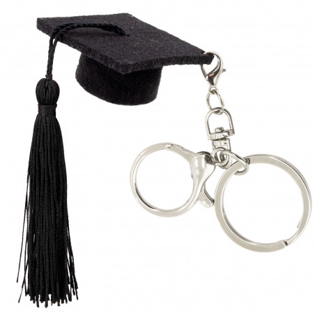 Chaveiro com capelo de formatura