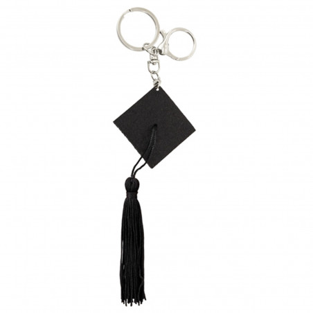 Chaveiro com capelo de formatura
