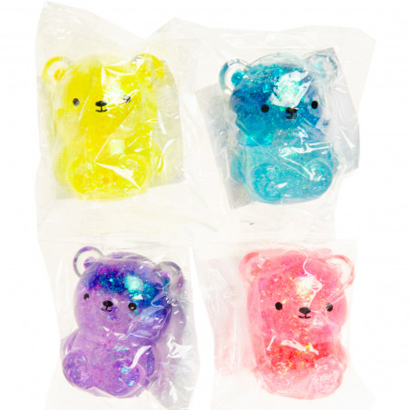 Espremer em forma de urso recheado de fantasia