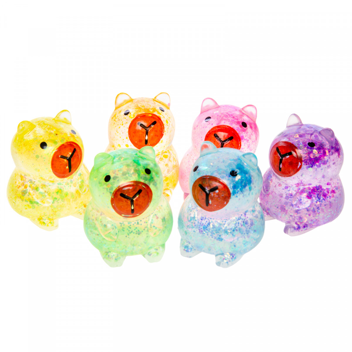 Capivara squishy para presentes em eventos infantis