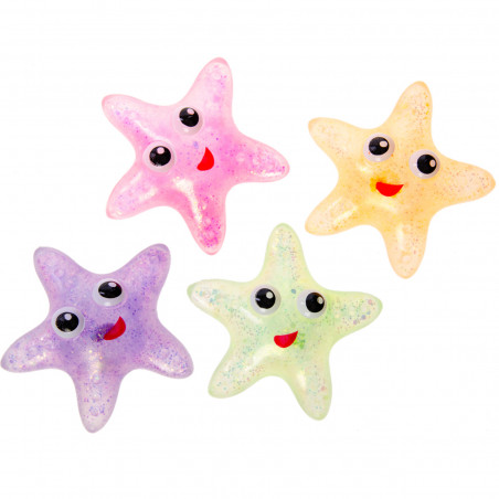 Estrela do mar squishy para brincar