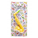 Saxofone de brinquedo de 15 cm colorido